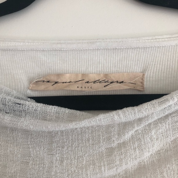 Raquel Allegra Short Sleeve Basic Tee Optic White - Picture 6 of 8